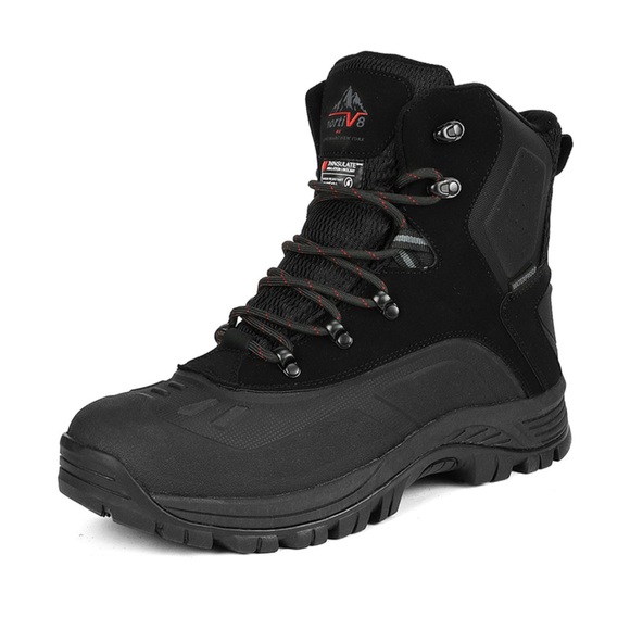 🟣 BOGO! Worn Once! Men’s Warm Waterproof Snow Boots - Picture 2 of 7